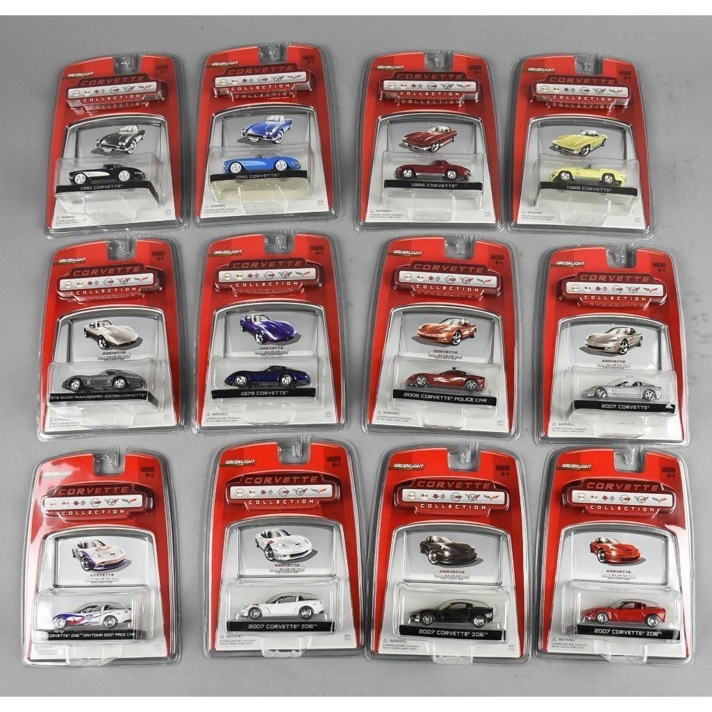 Greenlight Corvette Collection Series 2 Carded Ship Box 2007