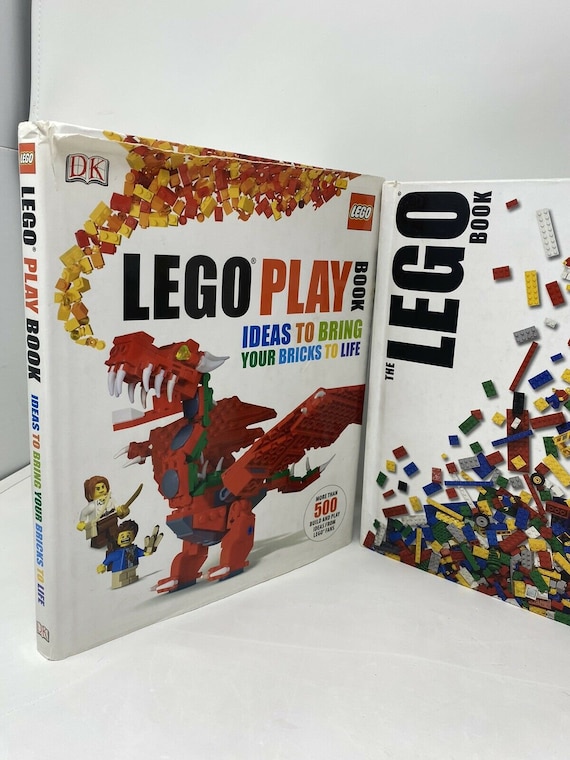 The Lego Adventure Book, the Lego Book, Lego Play Book Set of 3