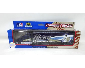 San Diego Padres Diecast Collectible Tractor & Trailer Upper Deck 2008