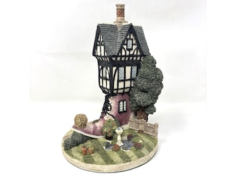 1990 The Shoemaker’s Dream Tavern Boot Jon Herbert Figurina in resina Vintage