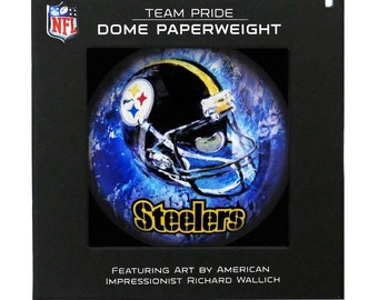Pittsburgh Steelers Team Pride Dome Paper Weight