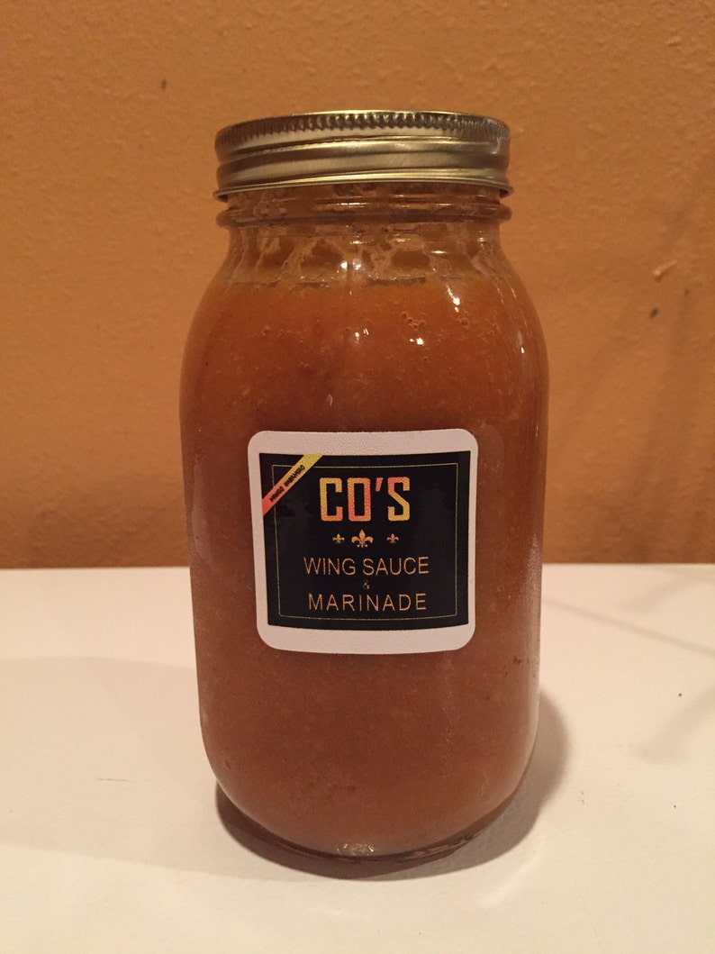 CO's Wing Sauce & Marinade 32 Oz. Jars image 1