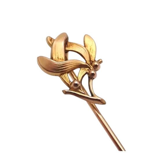 Broche chapeau nacre vintage - Montres & Bijoux