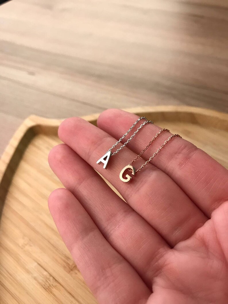 14K Solid Gold Personalized Name Necklace Name Necklace Etsy