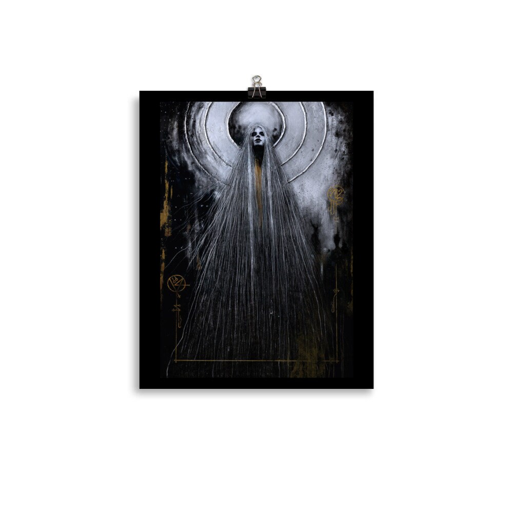 Nocturnal 1 Poster Witchcraft Doom Metal Dark Art Black - Etsy