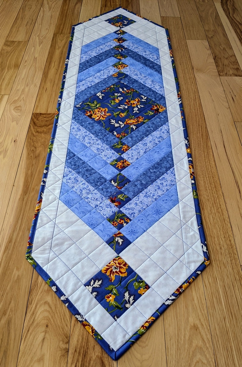 PDF pattern for Braided Strips table runner image 1