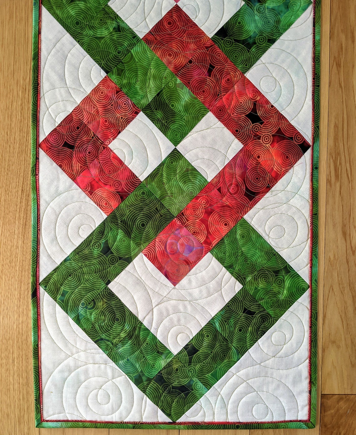 PDF Pattern for Interlocking Squares Table Runner DIGITAL | Etsy UK