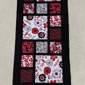 PDF Pattern for Window Pane Table Runner, DIGITAL pattern
