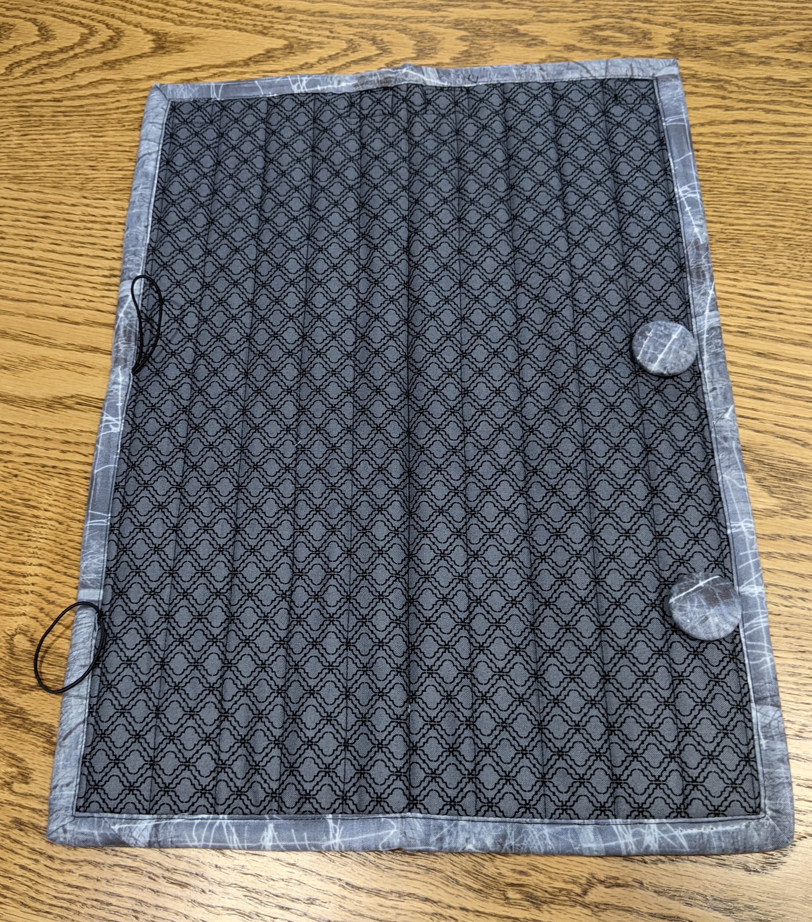 Heat Resistant Flat Iron Case: Quilted Travel Pouch - Etsy display picture 1