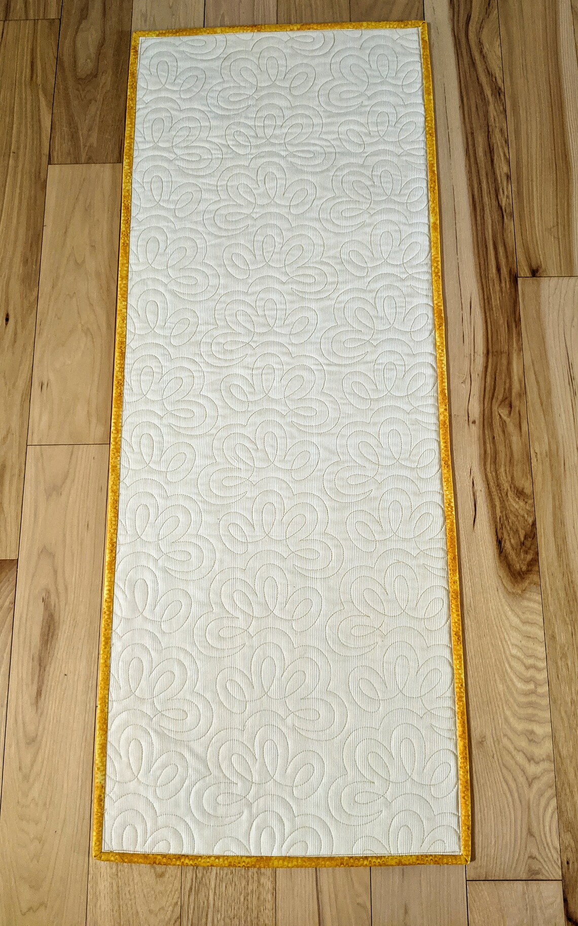 Quilted Table Runner Stained Glass Table Runner Etsy