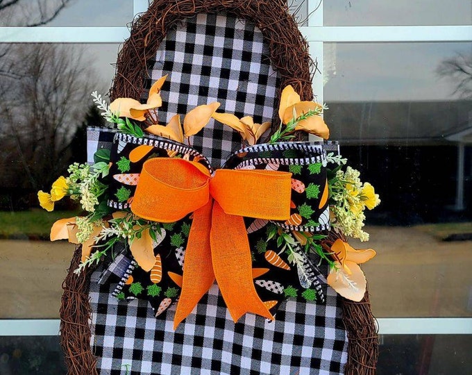 Grapevine Bunny, Twig Bunny, Buffalo Plaid Bunny, Orange Easter Bunny, Beautiful Bunny