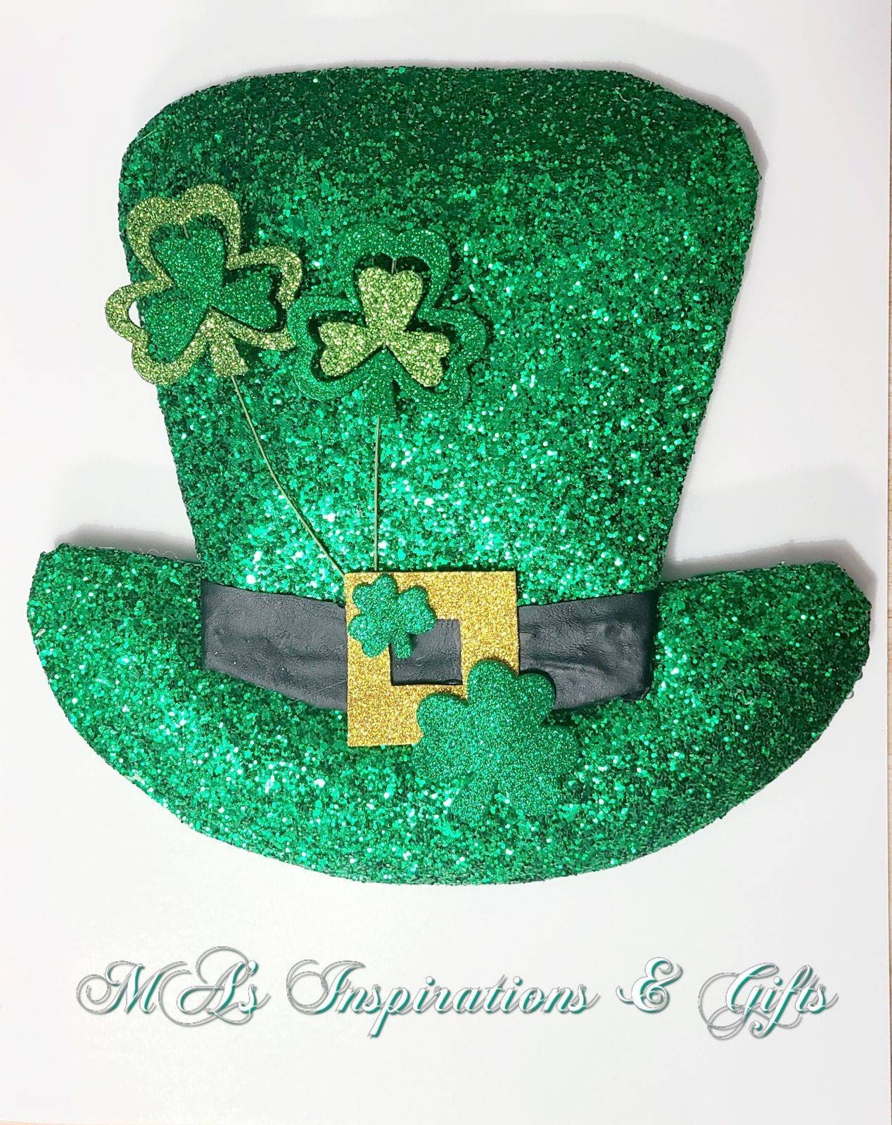 Handmade Leprechaun Hat Wreath 