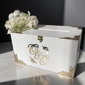 Boîte de bienvenue de mariage personnalisée, boîte de douche nuptiale, boîte à souvenirs en bois, idée cadeaux pour couple, tirelire de mariage, décoration de mariage rustique