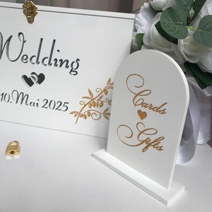Boîte souvenir et plaque de mariage en bois gravées, décorations de mariage, boîte à souvenirs de mariage, boîte à cartes de mariage, boîte à souvenirs en bois