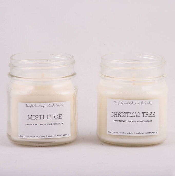 Pick Two 8 Oz. Vintage Mason Jar Candle Etsy