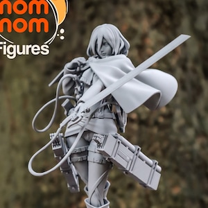 Mikasa Ackerman - Attack On Titan 3D Printed Model Kit