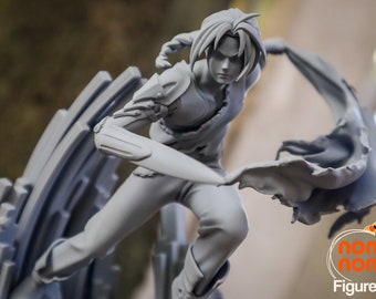 Edward Elric - Full Metal Alchemist Brotherhood 3D Printed Figure/Statue/Model Kit