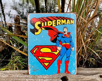 Superman Room Decor Etsy