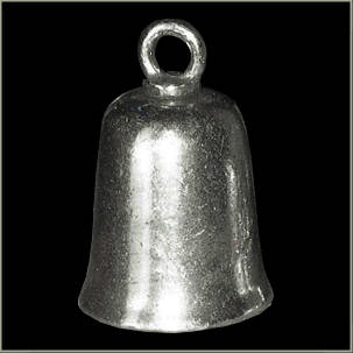 Plain Large Pewter Gremlin Bell Motorcycle Good Luck Charm Etsy