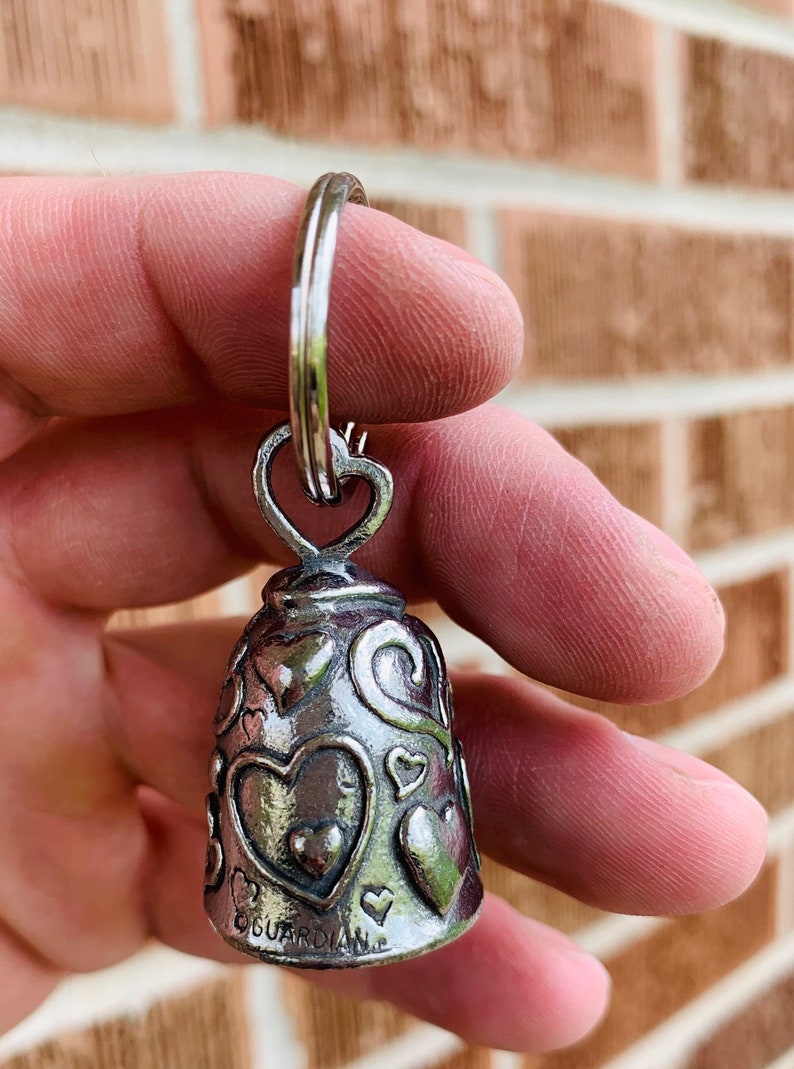Heart Guardian Bell Pendant Lucky Charm