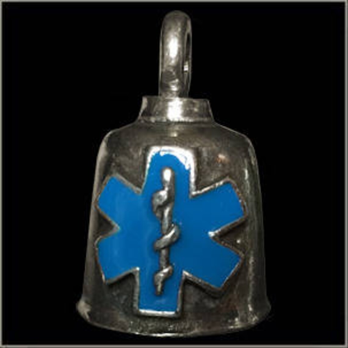 EMS Gremlin Bell Motorcycle Good Luck Charm Keychain Etsy