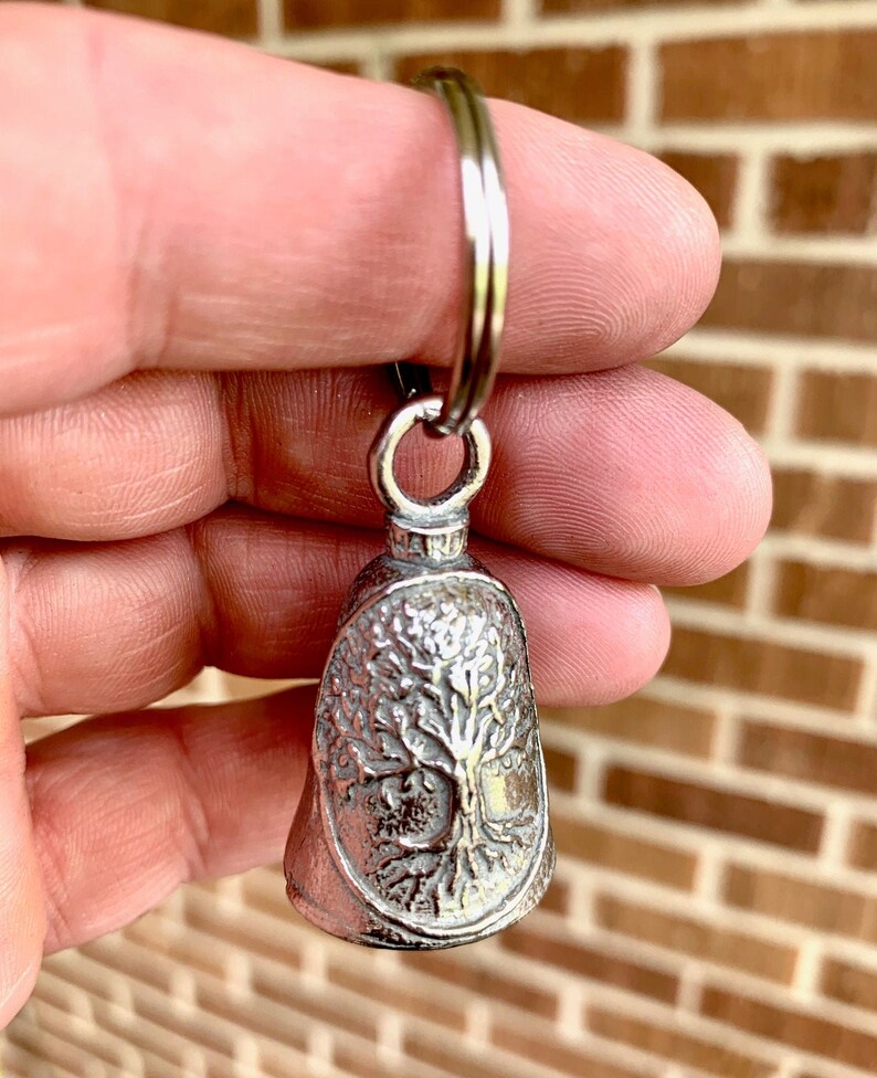 Tree of Life Guardian Bell Pendant Lucky Charm