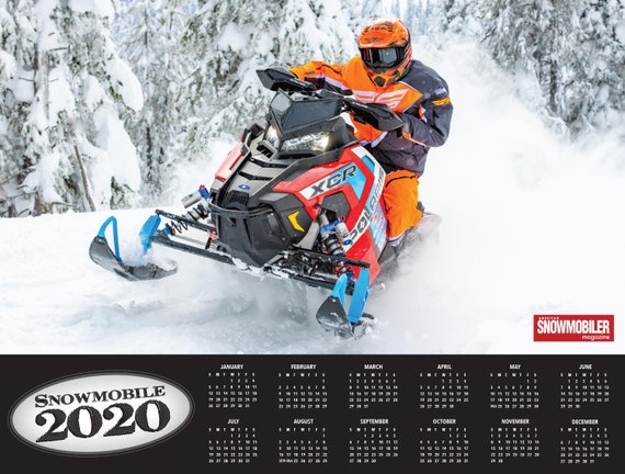 2020 SXS DELUXE WALL CALENDAR side by side polaris rzr atv racing