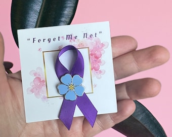 Bereavement Forget Me Not Pin