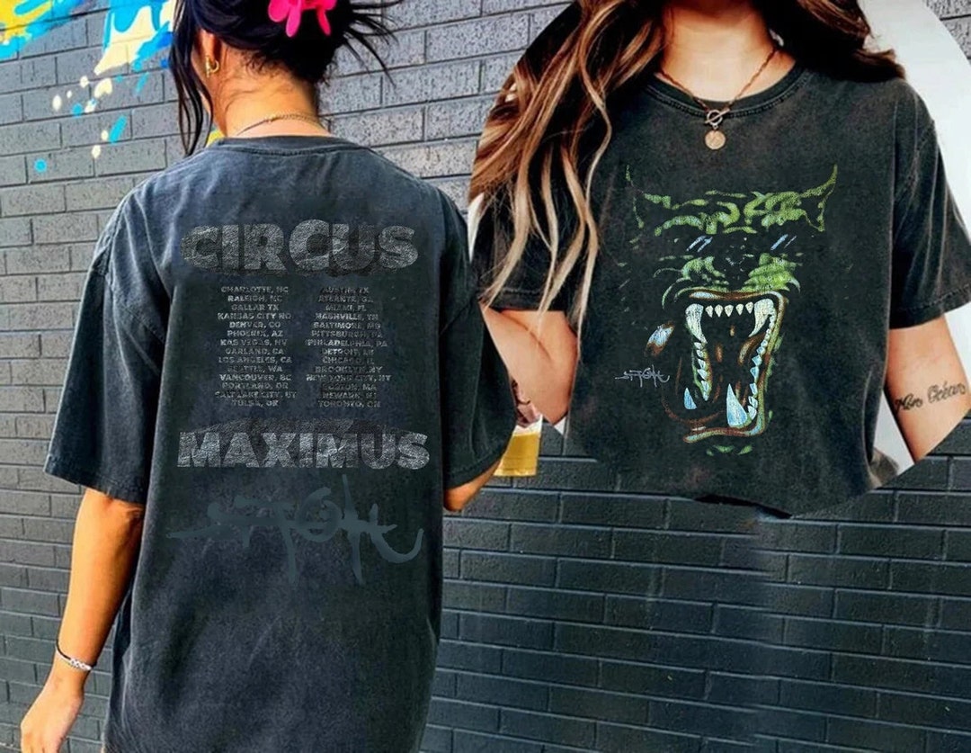 Circus Maximus Tour 2023 Shirt Travis Scott Shirt Utopia Etsy
