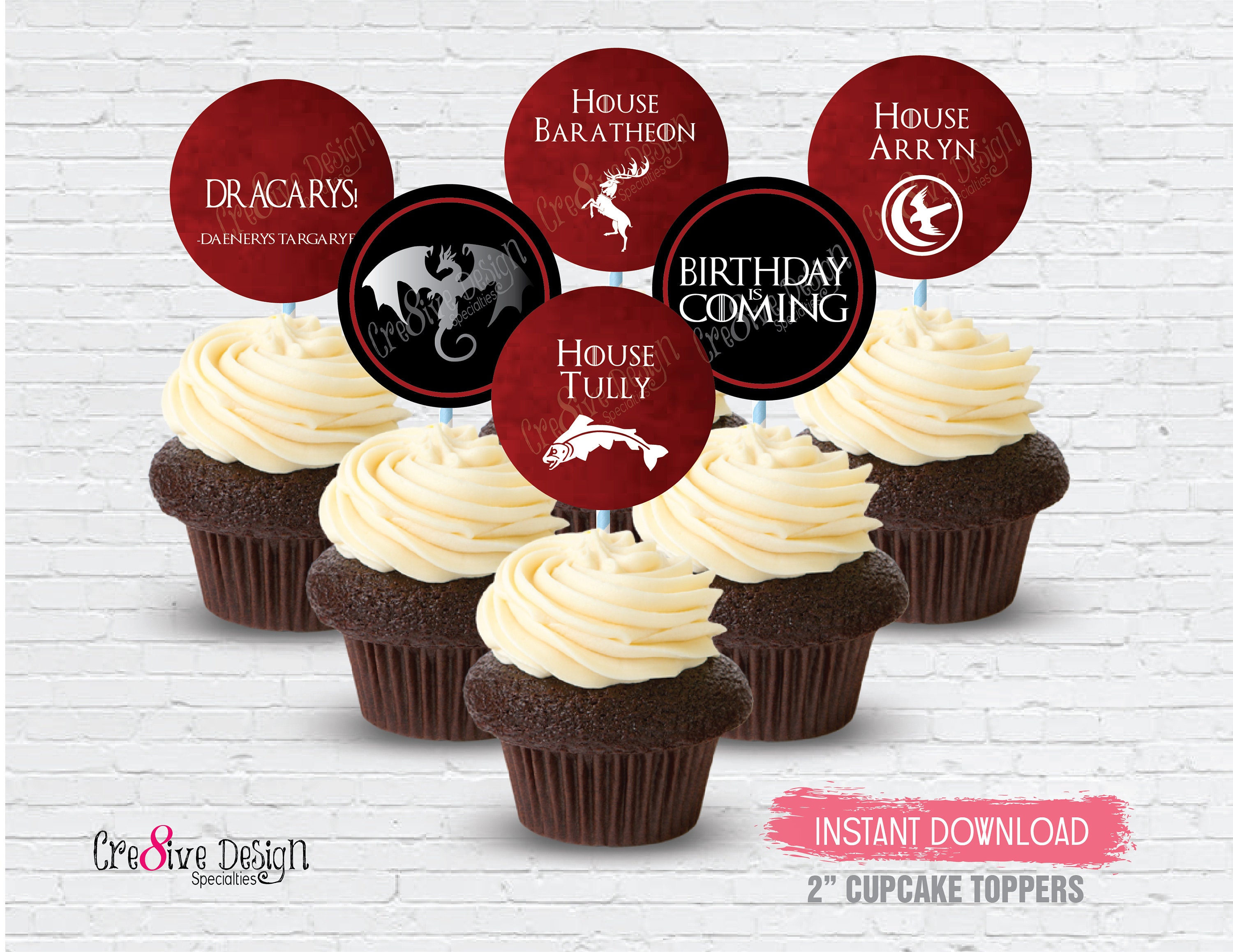 Game Of Thrones Cupcakes