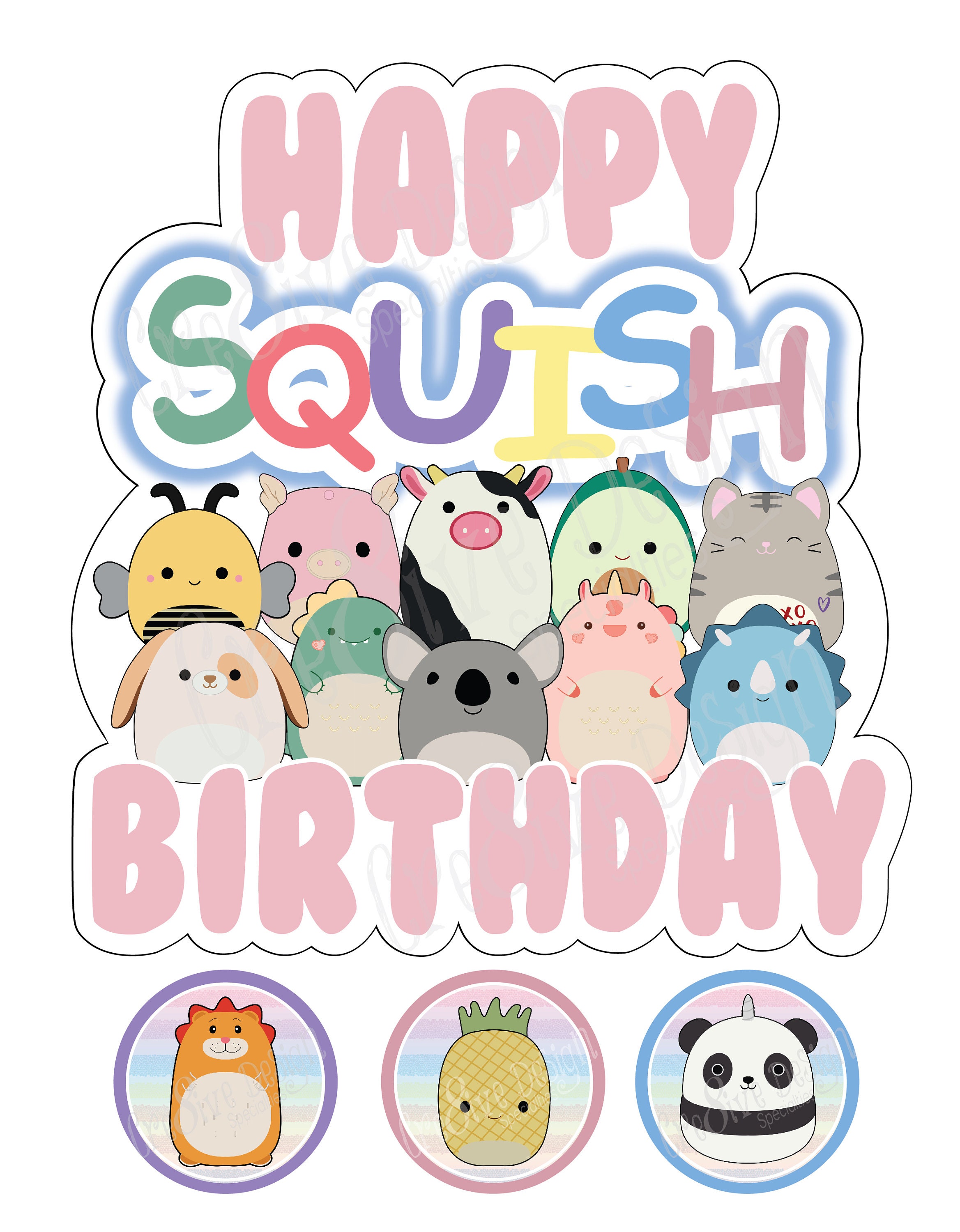Squishmallow Cake Topper Squishmallow Party Squishmallow Etsy Singapore squishmallow-cake-topper-squishmallow-party-squishmallow-etsy-singapore
