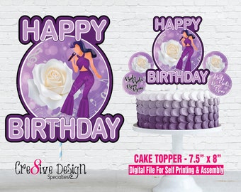 Selena Schlauchtop, Selena Geburtstag, Selena Geburtstag, Selena Partybedarf, Selena Kuchen Topper, Selena Geburtstag, Selena Party, Selena Kuchen, Instant Download