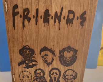 Halloween Movies - Nightmare Friends Horror Book Box  - Horror Characters