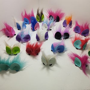 Cat Ears, Fuzzy Cat Ears, Fox Ears, Ears, Clip On Ears