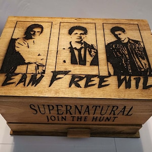 Supernatural Keepsake Box - Jewelry Box #3