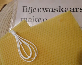 Bijenwaskaars doe-het-zelf set
