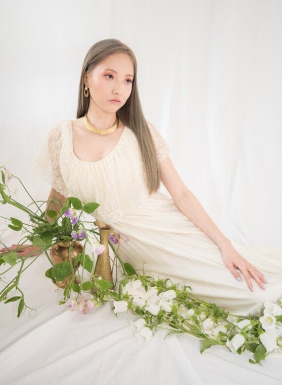 Flutter Grecian Maxi Dress