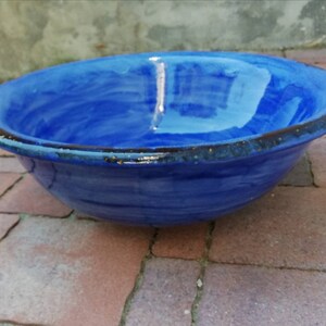 Ceramic wash basin, blue sink bowl, ceramic wash basin, ceramic sink, contemporary light blue sink, round ceramic sink, blue bathroom sink image 7