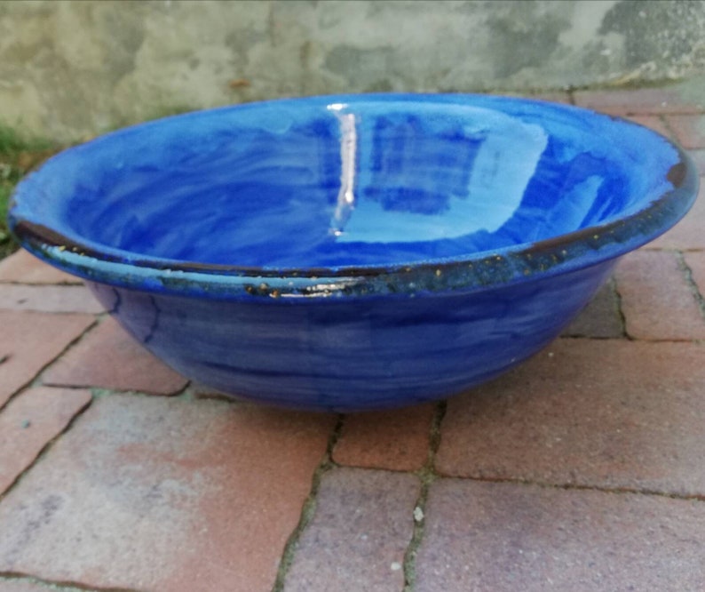 Ceramic wash basin, blue sink bowl, ceramic wash basin, ceramic sink, contemporary light blue sink, round ceramic sink, blue bathroom sink image 7