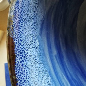 Ceramic wash basin, blue sink bowl, ceramic wash basin, ceramic sink, contemporary light blue sink, round ceramic sink, blue bathroom sink image 10