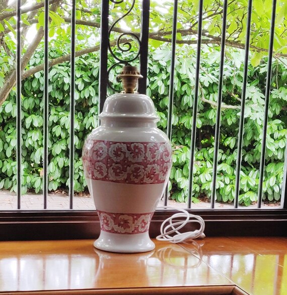 Burgundy ceramic table lamps 2025