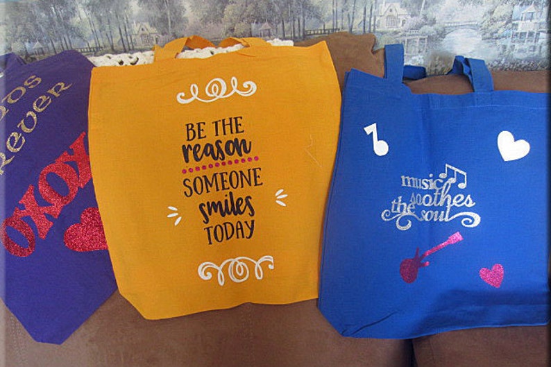 Cotton Tote Bag Market Bag Grocery Bag Reusable Grocery Bag Shopping bag Gift for your best friend Produce toteLibrary Bagbeach bag