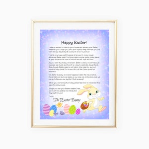 Carta de coelhinho da Páscoa religiosa, ovos, criança, marco do bebê, Páscoa cristã, lembrança, certificado, menino, menina, download digital, decoração
