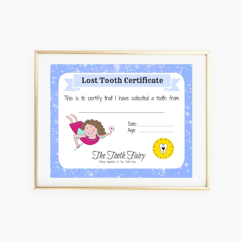 tooth fairy letter lost tooth child baby milestone letter etsy