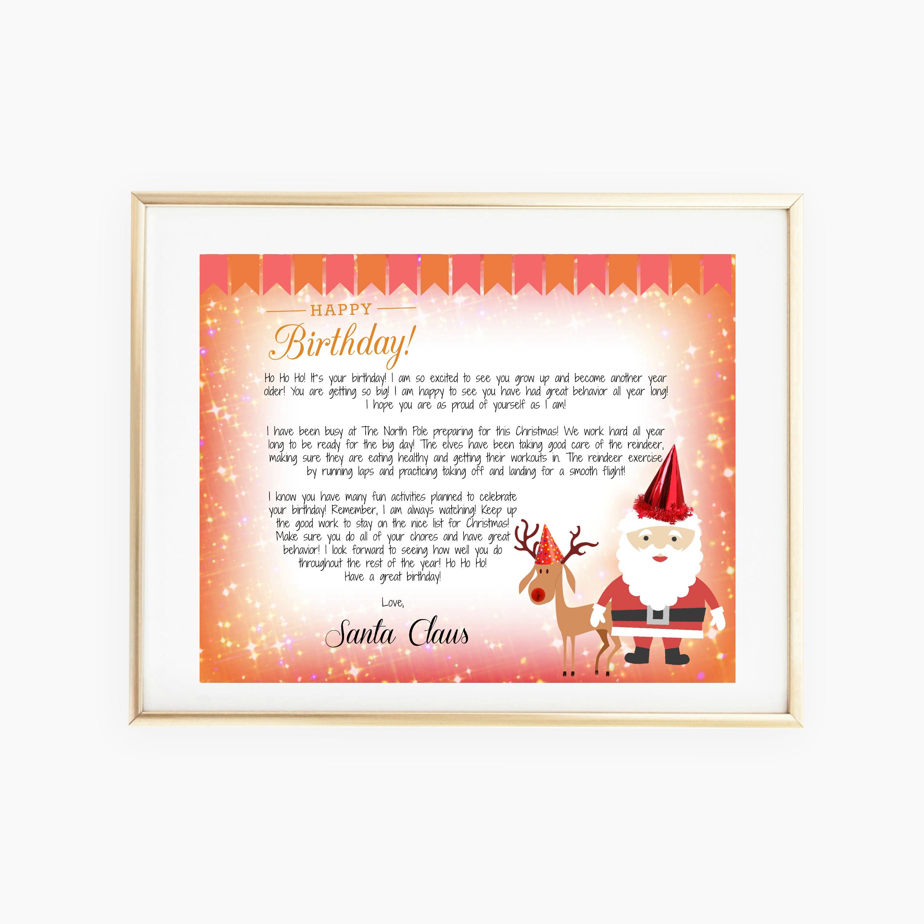 Santa 2024 claus birthday