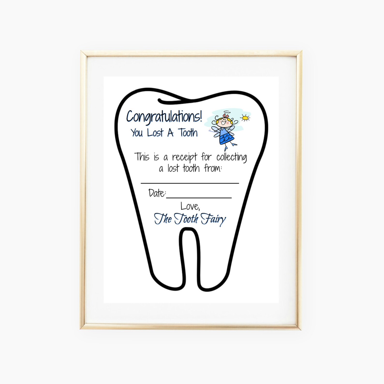 boy tooth fairy letter and certificate baby milestone letter etsy