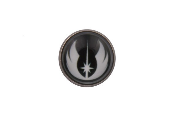 Star Wars Red//Black Jedi Order Emblem Enamel Pin Badge