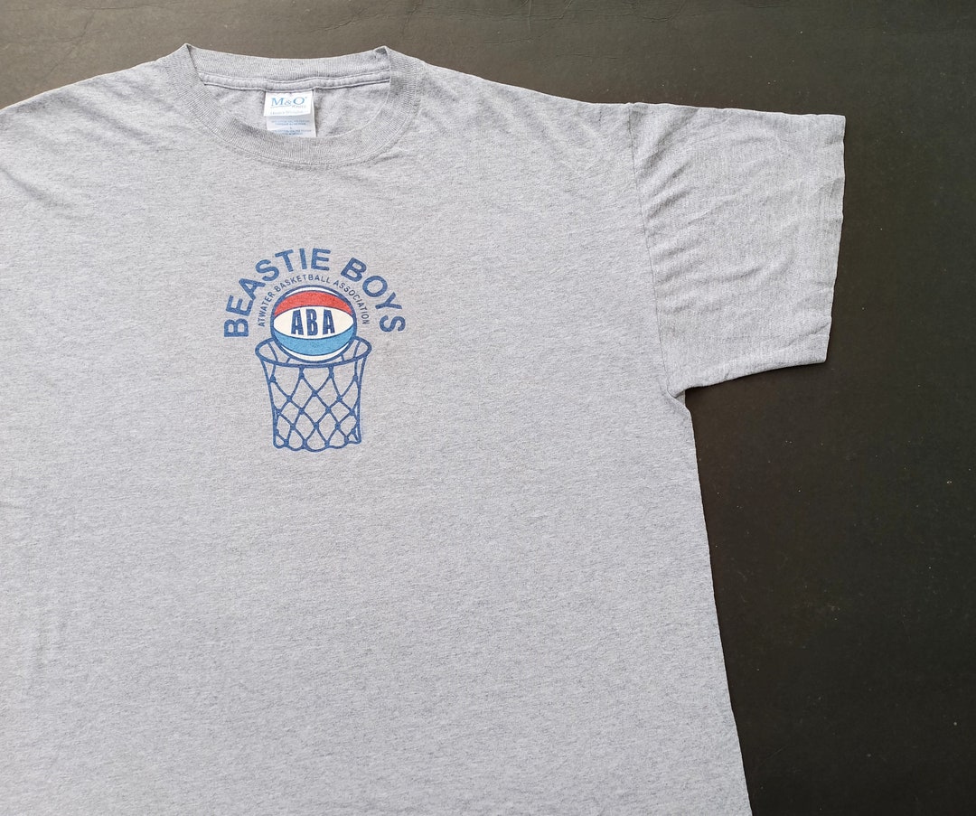 Vintage 2000 Beastie Boys Atwater Basketball Association Band T