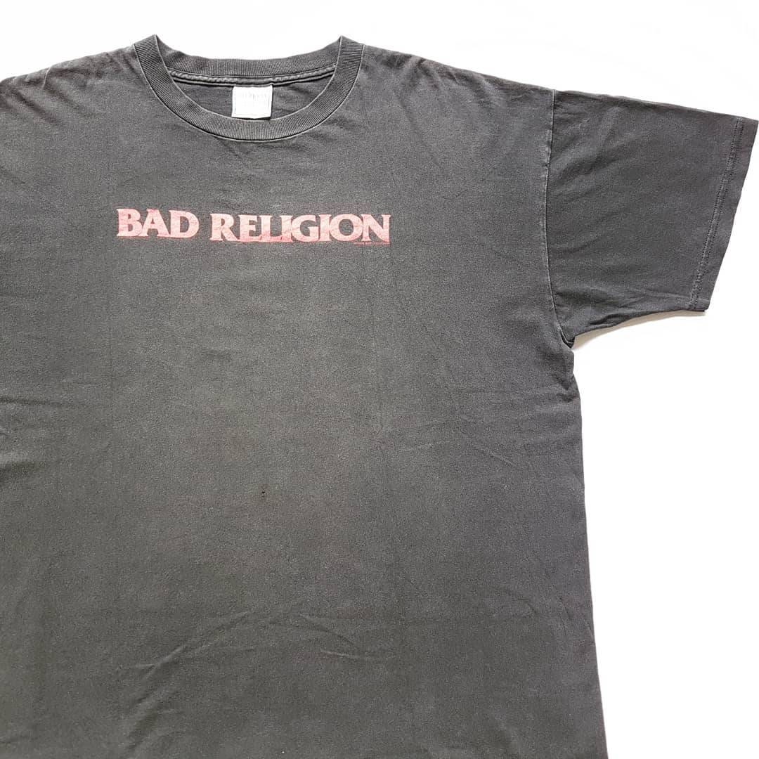 Vintage 1998 Bad Religion Suffer T Shirt size XL (W 24.5 x L 28.5 