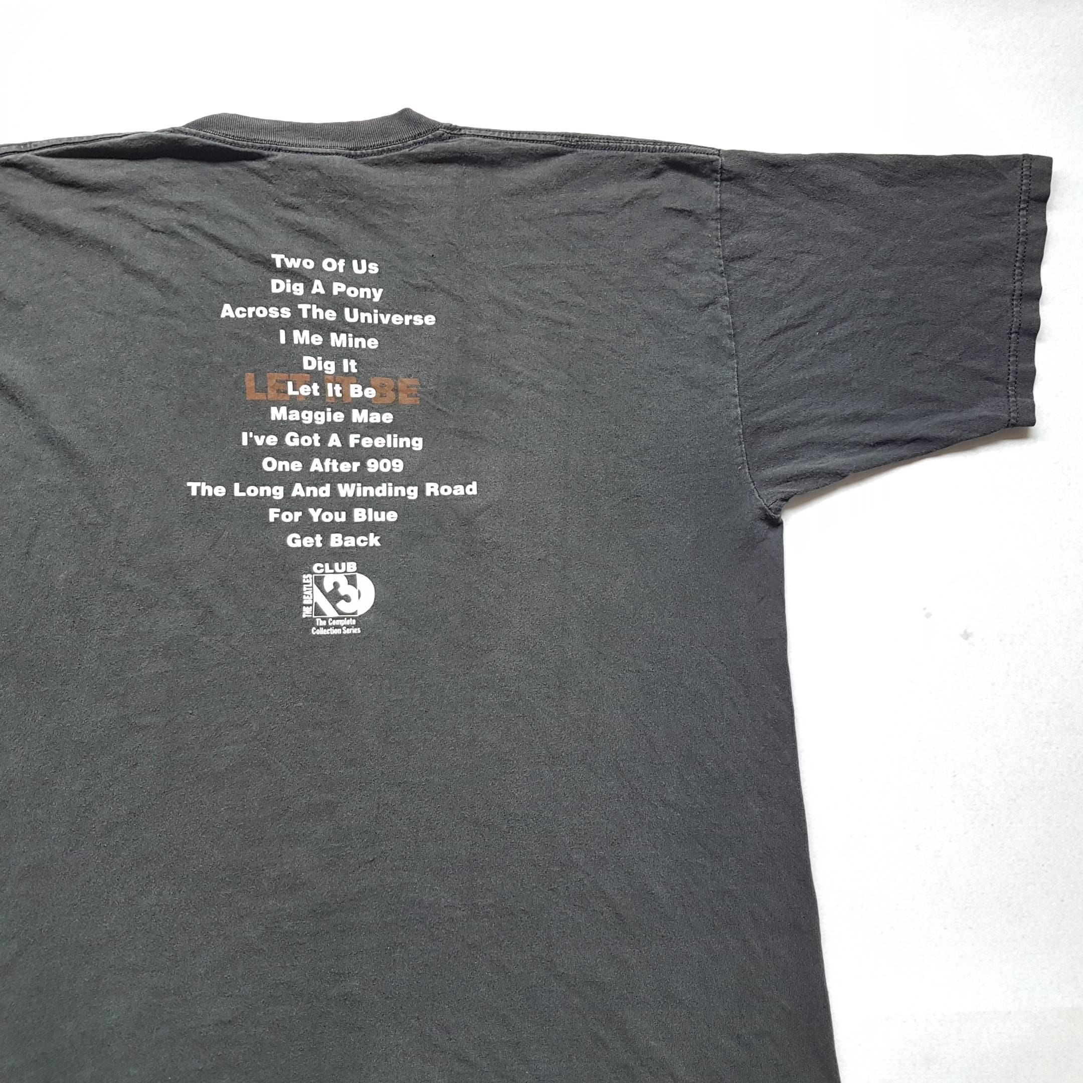 Vintage 1996 the Beatles Let It Be T Shirt Size 2XL (W 25 Vintage 1996 the Beatles Let It Be T Shirt Size 2XL (W 25